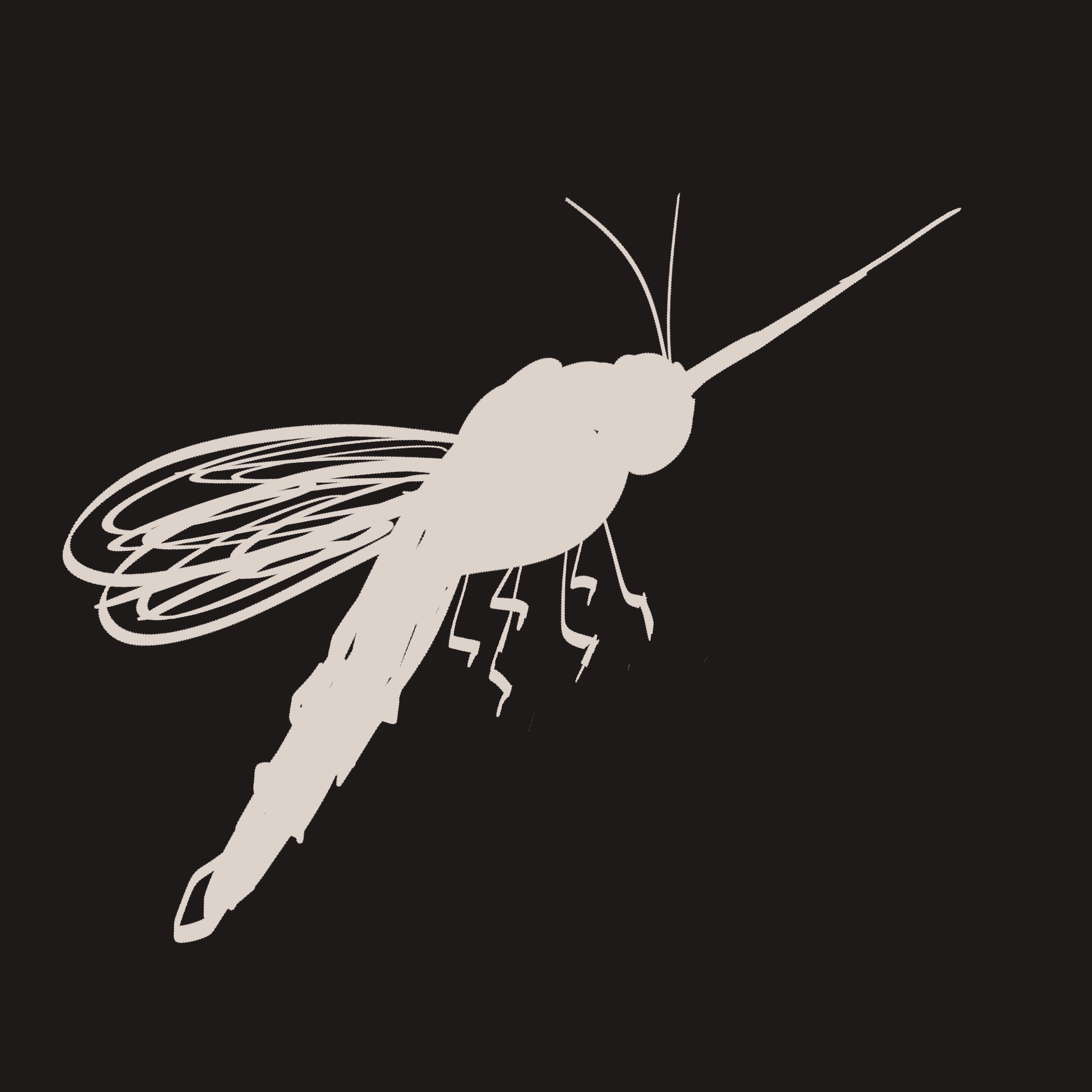 画面是一只巨大的蚊子！
       除了它，谁还配叫‘耳语者’？
       你说这‘耳语者’不但说话贼快，还边说边吸血，属于非法潜入、强制献祭型🦟💀