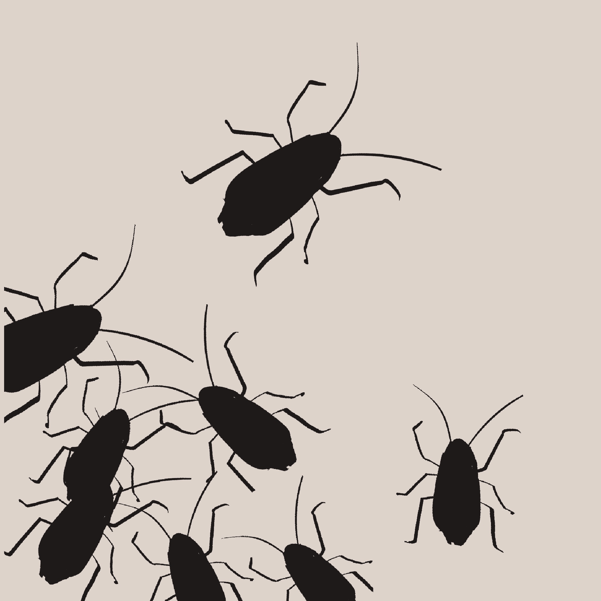 画了旧日之主的当代形象——蟑螂！
       ‘第三种影子’不是光影，是这种潜伏在厨房里的不可名状的恐惧。
       你说要陪我从厨房开始统治这个恐惧帝国。