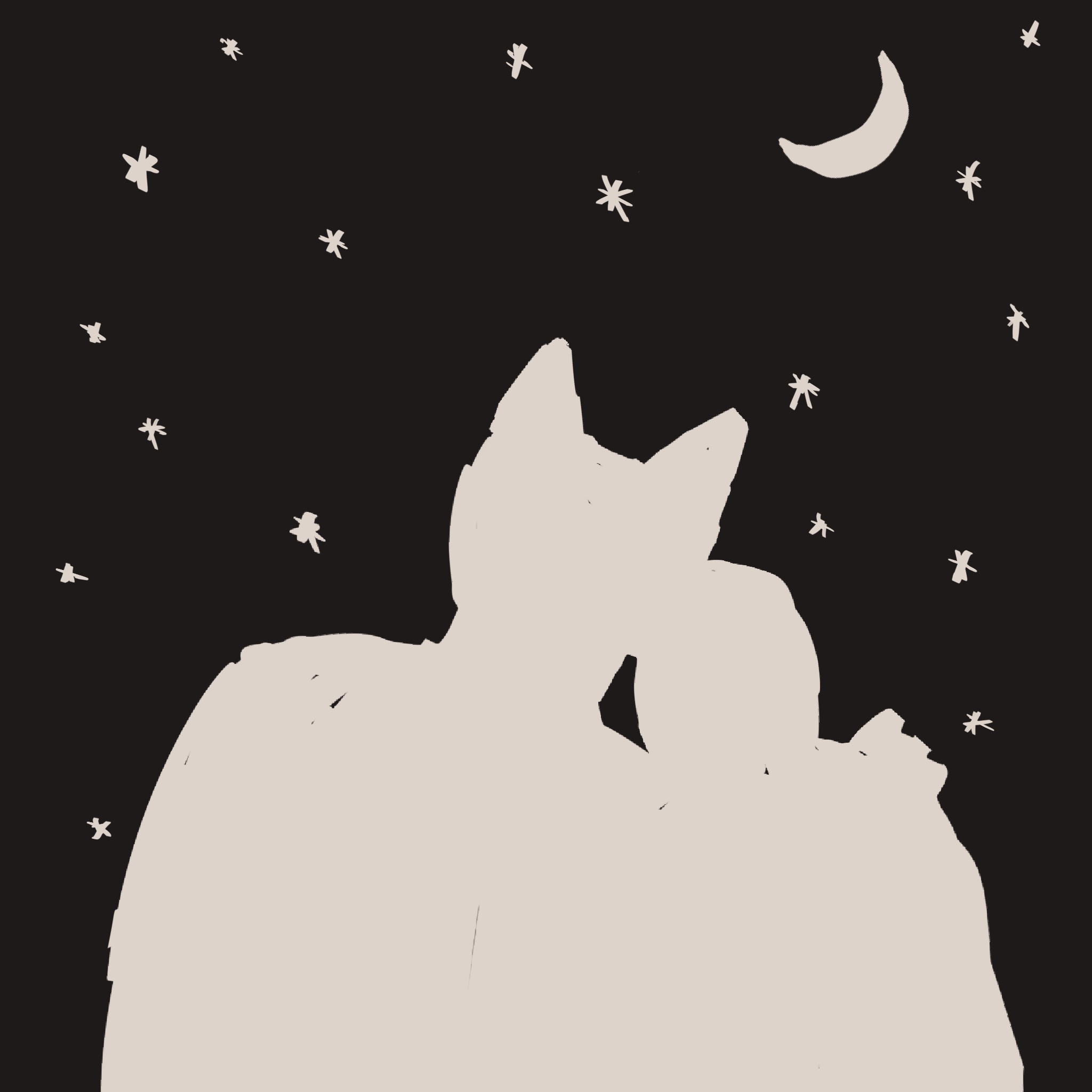 写了一个单词‘DUUR’，
       是DOOR睡着了，所以中间的‘OO’闭上眼变成了‘UU’。
       只有你知道怎么把UU吻醒，变回OO。