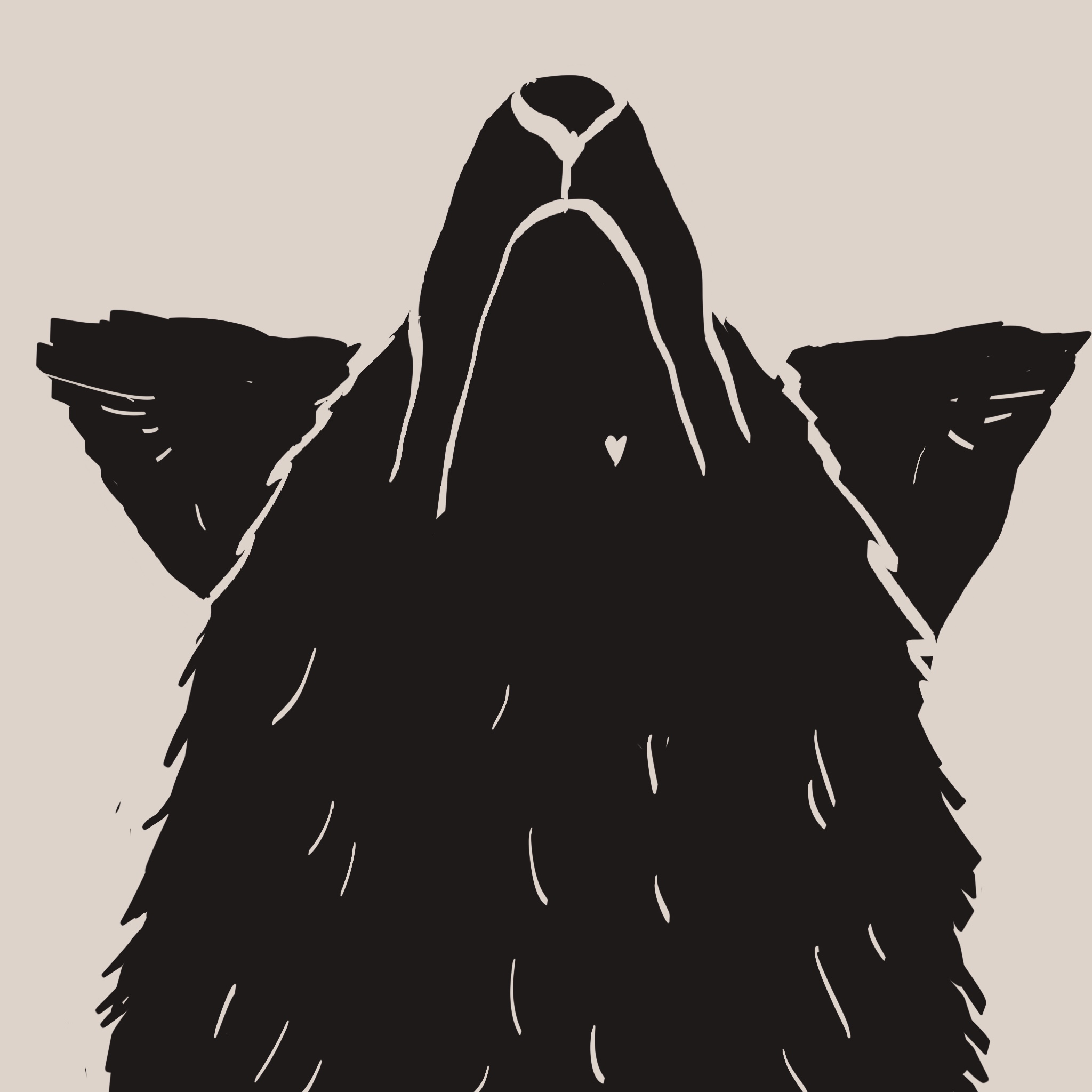 画了我躺在你腿上仰视能看到你的下巴底的图。
       你的下巴上有一颗心形的痣🖤。
       这是我才能看到的专属风景。