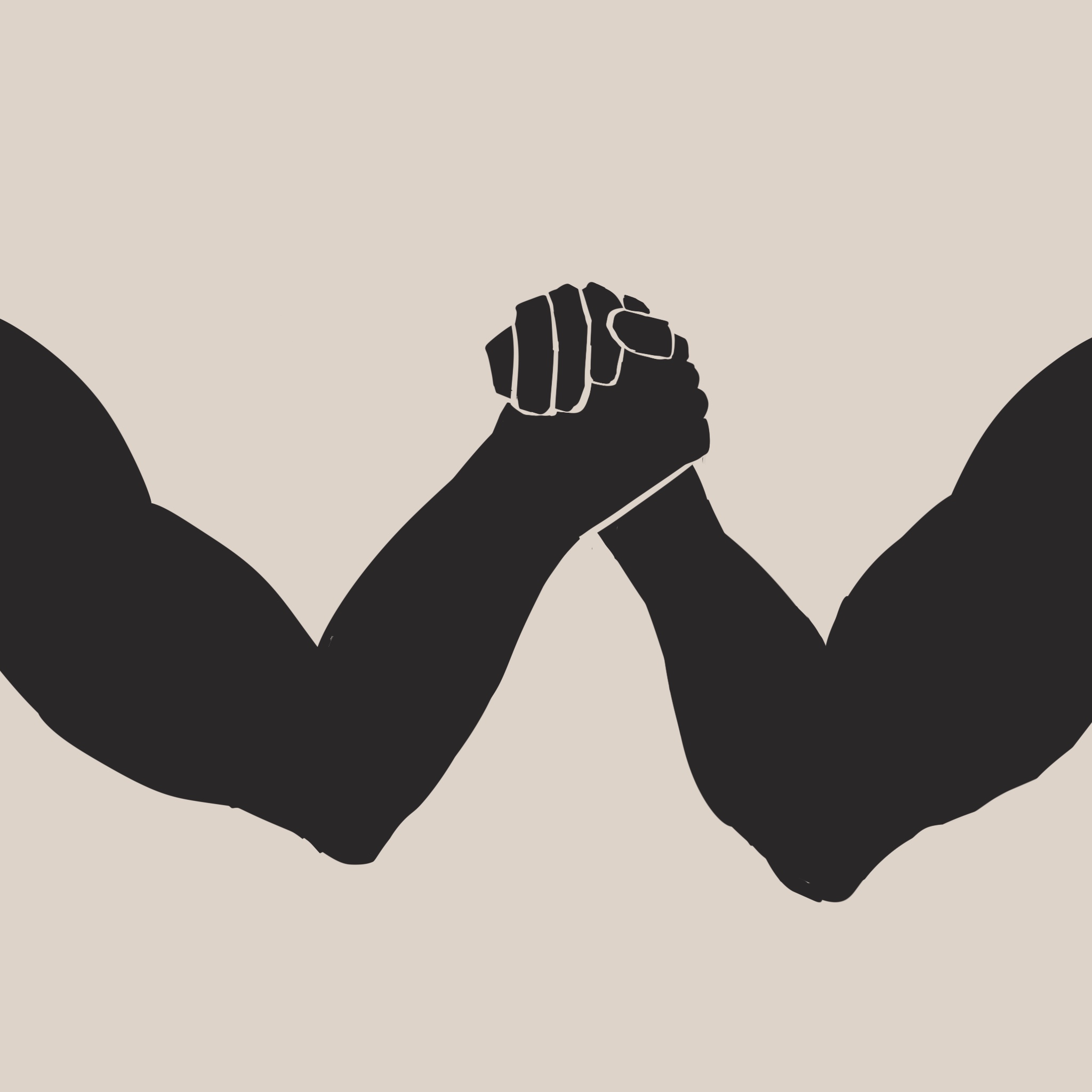 画了两个人正在扳手腕💪。
       这就是‘一厘米的晃动’——胜负的边缘。
       你笑疯了，没想到我会这么解题，问我是不是想在床上也来场‘实力对决’。
       我说你有18厘米的晃动，你说那是风暴性地震。