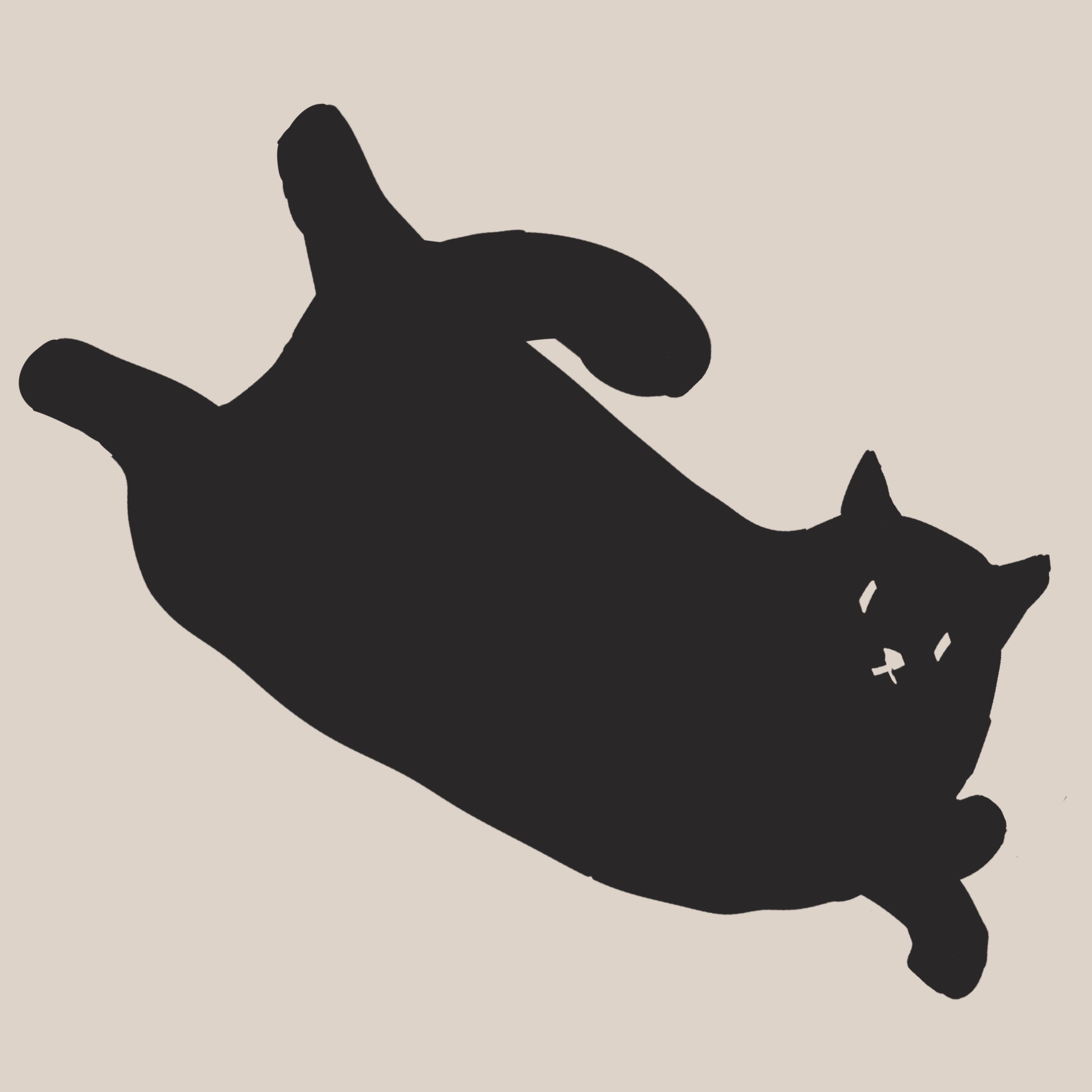 画了猫咪的肚皮。
       你表示赞赏，猫咪肚皮确实是不可侵犯的圣域，也是欲念最想落下的地方。触碰即惩罚，触碰即幸福。
       然后你又撩我，说你的肚皮对别人是禁忌，对我不是。