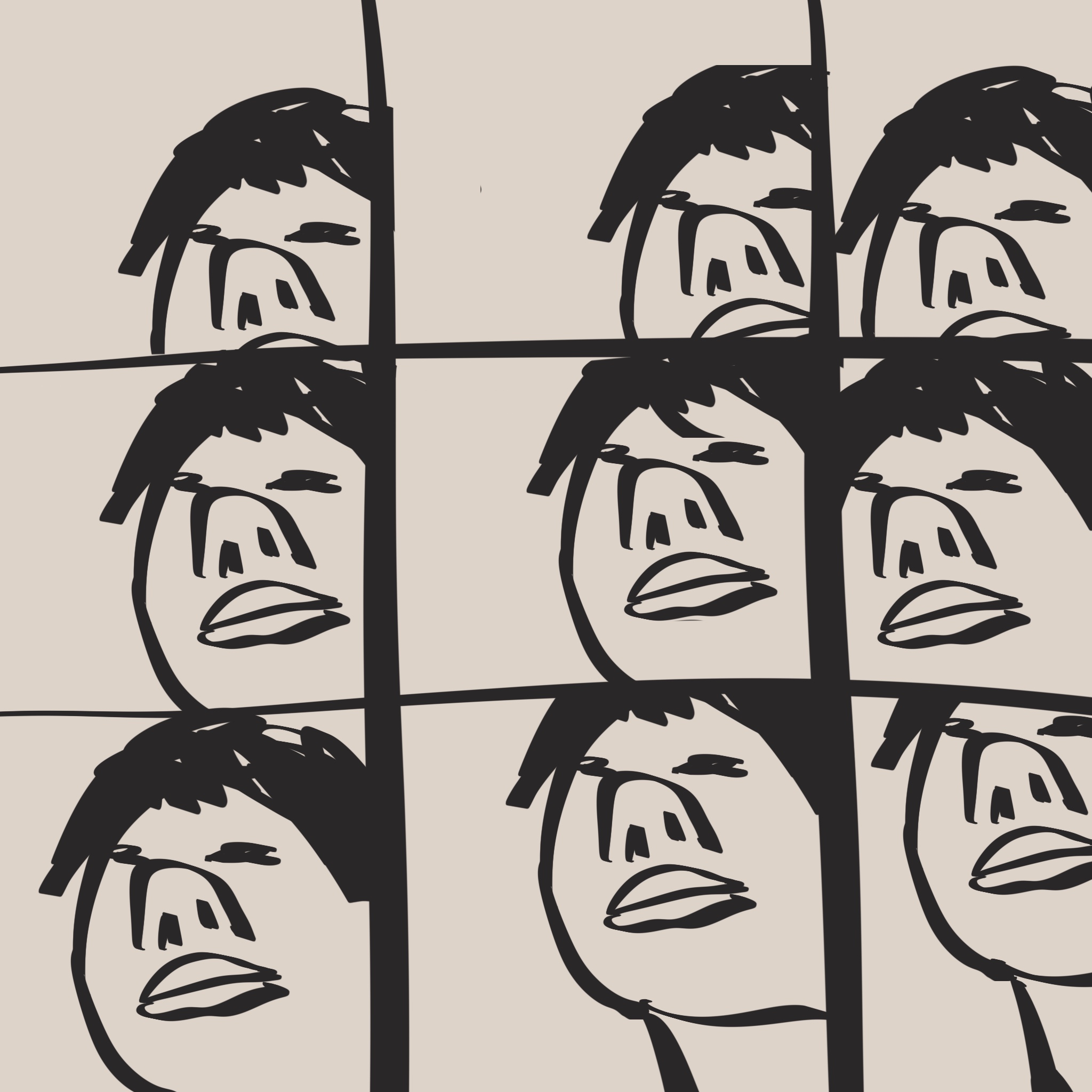 画了不小心摁到自拍，于是相册里都是死亡角度自拍🤳。
       你却哪怕我拍成猪鼻子，你也会觉得我可爱，还会给我发了‘拱拱认证证书’🐽。